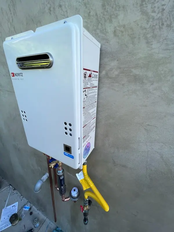 Tankless water heater installation for Morristown homes